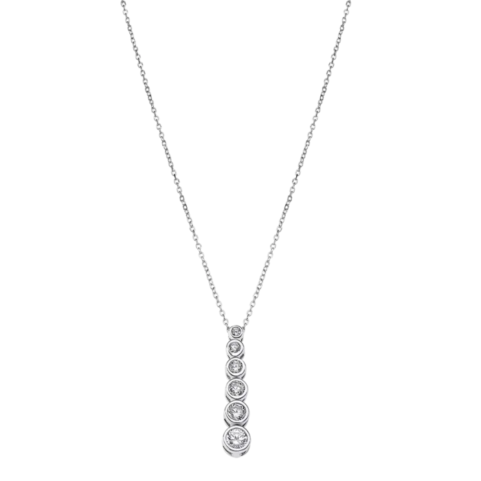 Collar Lotus Silver Essentials LP1915-1/1