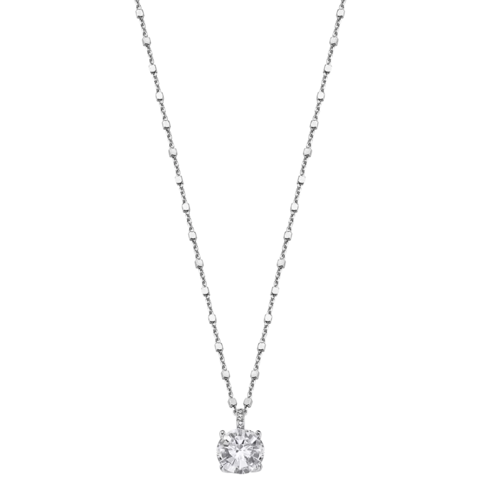 Collar Lotus Silver Charming Lady Swarovski LP2005-1/1 – Plata 925 con Circonita | Joyería Palacios – Envío Gratis