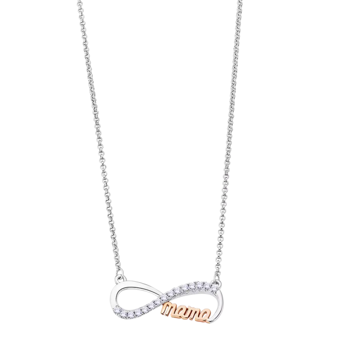 Collar Infinito Mamá Lotus Silver Mother´s Love LP3213-1/1 Plata Mujer