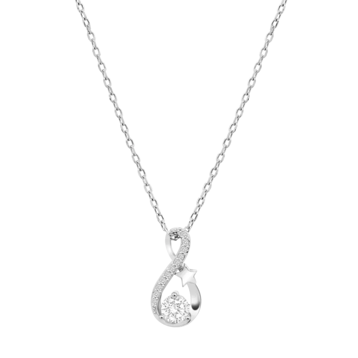 Collar Lotus Silver Essentials LP3647-1/1