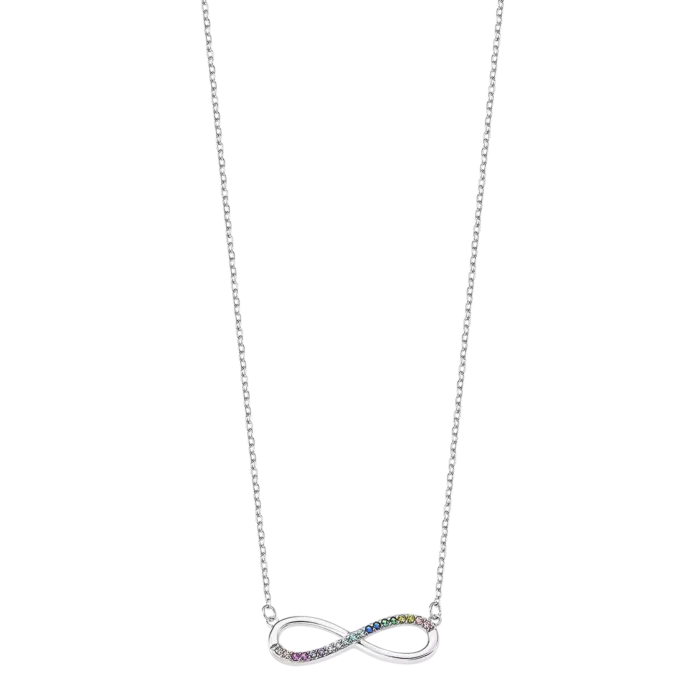 COLLAR INFINITO LOTUS SILVER LP1872-1/2 PLATA, MUJER