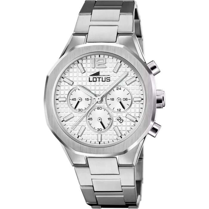 RELOJ DE HOMBRE LOTUS EXCELLENT CON ESFERA PLATEADA 18847/1