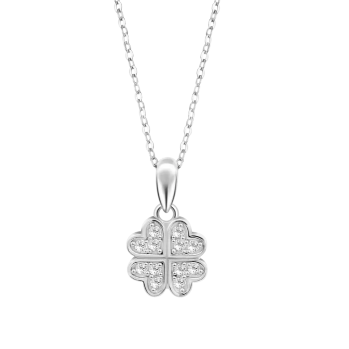 COLLAR TRÉBOL LOTUS SILVER LP3052-1/1 PLATA MUJER