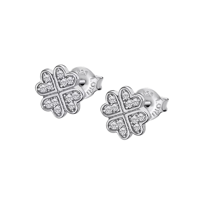 PENDIENTES TRÉBOL LOTUS SILVER LP3052-4/1 PLATA MUJER