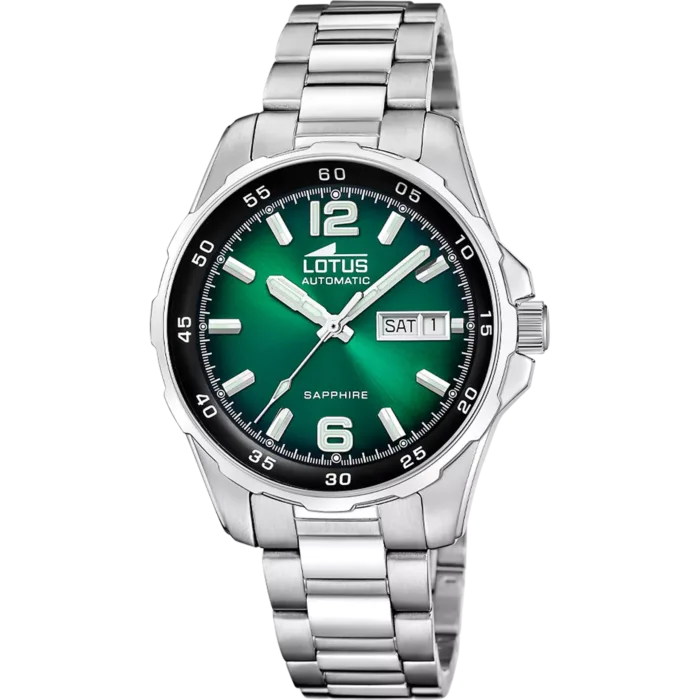 RELOJ LOTUS KOSM AUTOMATICO 18997/3 VERDE HOMBRE