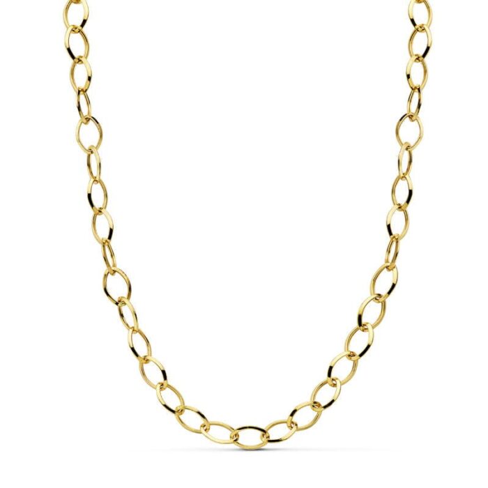 18K COLLAR ORO AMARILLO HUECO 44CM