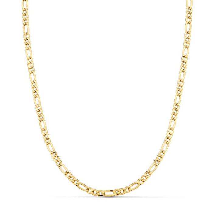 18K CADENA ORO AMARILLO CARTIER 60CM HUECA 3.5 MM