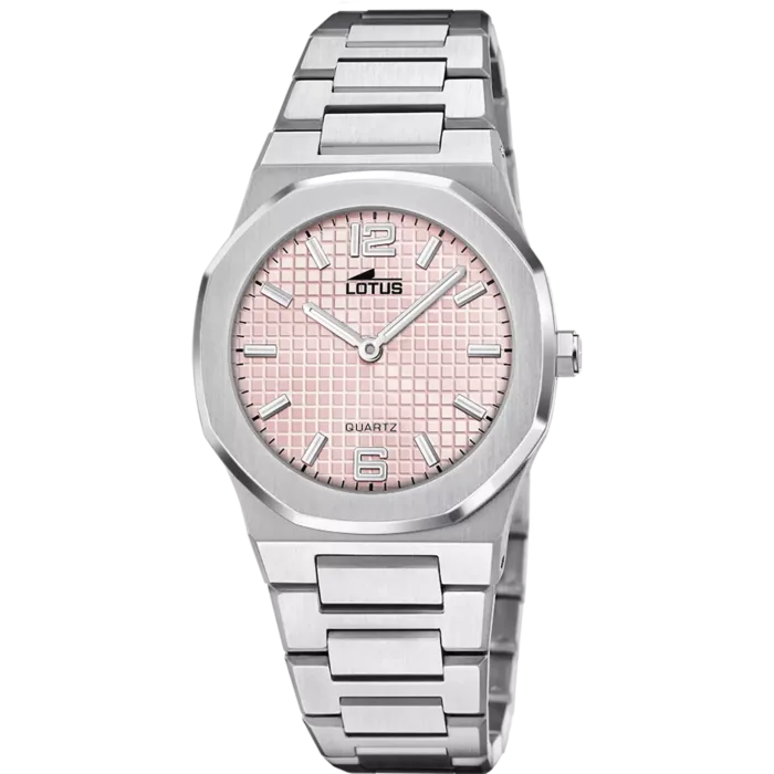 RELOJ DE MUJER LOTUS EXCELLENT CON ESFERA ROSA 18843/3