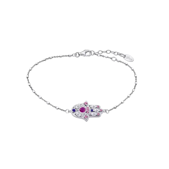 PULSERA MANO DE FATIMA LOTUS SILVER LP1989-2/1 PLATA MUJER