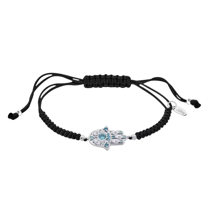 PULSERA MANO DE FÁTIMA LOTUS SILVER RAINBOW LP1989-2/8 PLATA MUJER