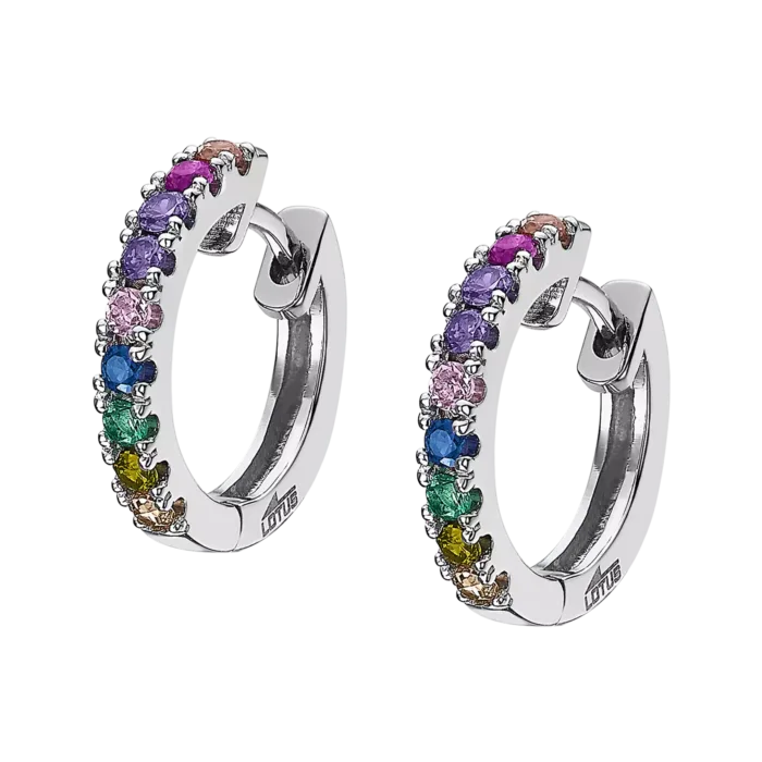PENDIENTES LOTUS SILVER LP1993-4/1 PLATA MUJER