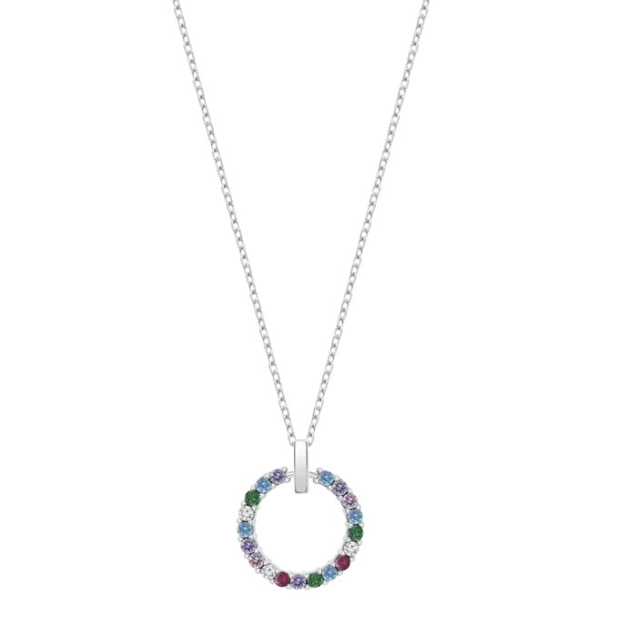 COLLAR LOTUS SILVER LP3100-1/2 PLATA MUJER