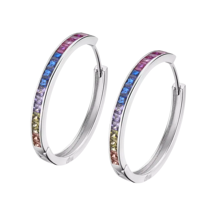 PENDIENTES LOTUS SILVER LP3396-4/8 PLATA MUJER