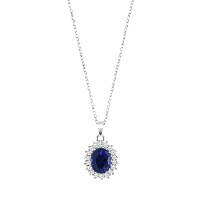 Collar Lotus Silver LP3459-1/1 para Mujer – Plata 925 y Circonitas
