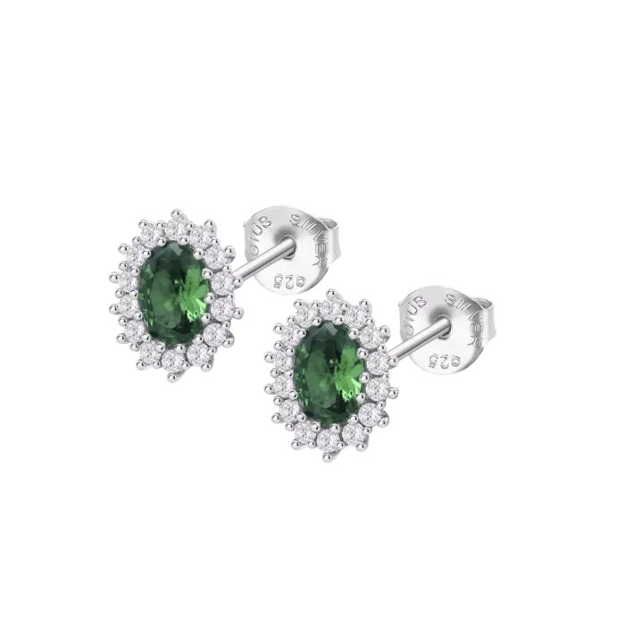 Pendientes Lotus Silver LP3459-4/3 de Plata para Mujer con Circonitas