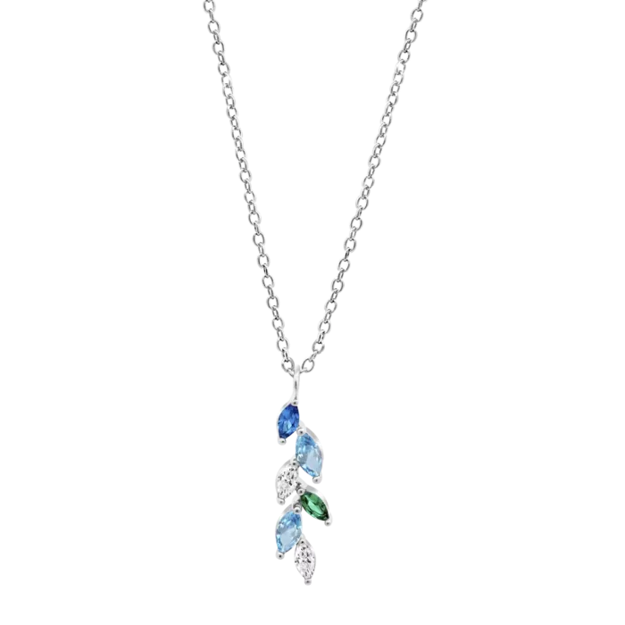 Collar Lotus Silver Naturaleza LP3582‑1/2 Plata 925 – Mujer – Joyas con Bosque