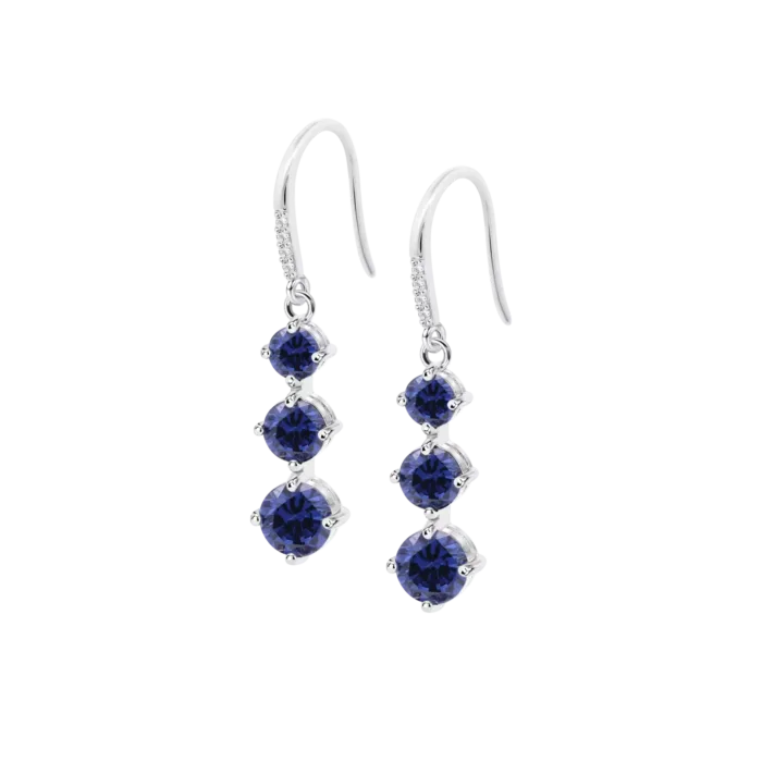 Pendientes Lotus Silver LP3785‑4/2 – Plata de Ley 925 con Acabado Brillante