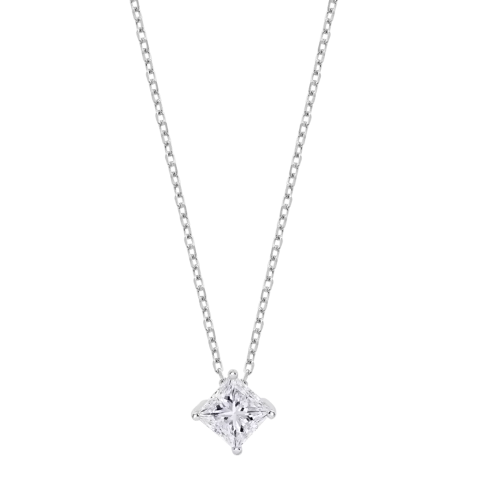 Collar Lotus Silver LP3835-1/1 de plata 925 con circonita – Envío Gratis