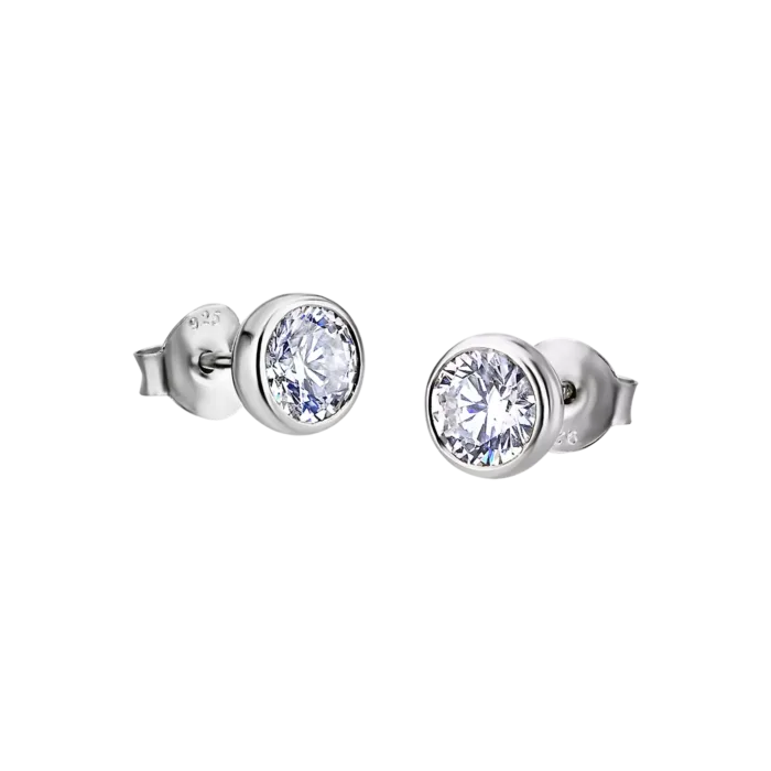 Pendientes Lotus Silver Pure Essential LP1272-4/1 – Plata de ley 925 con circonita