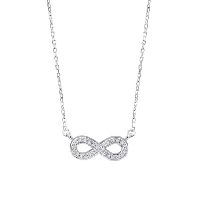 Collar Lotus Silver LP1859-1/1 – Plata 925 símbolo Infinito | Trendy