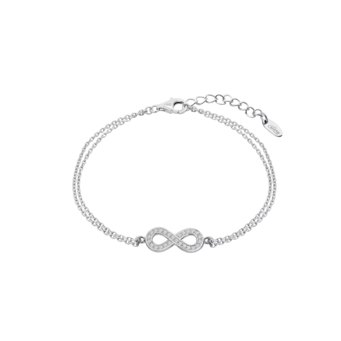 Pulsera Lotus Silver LP1859-2/1 – Plata 925 símbolo Infinito con Circonita