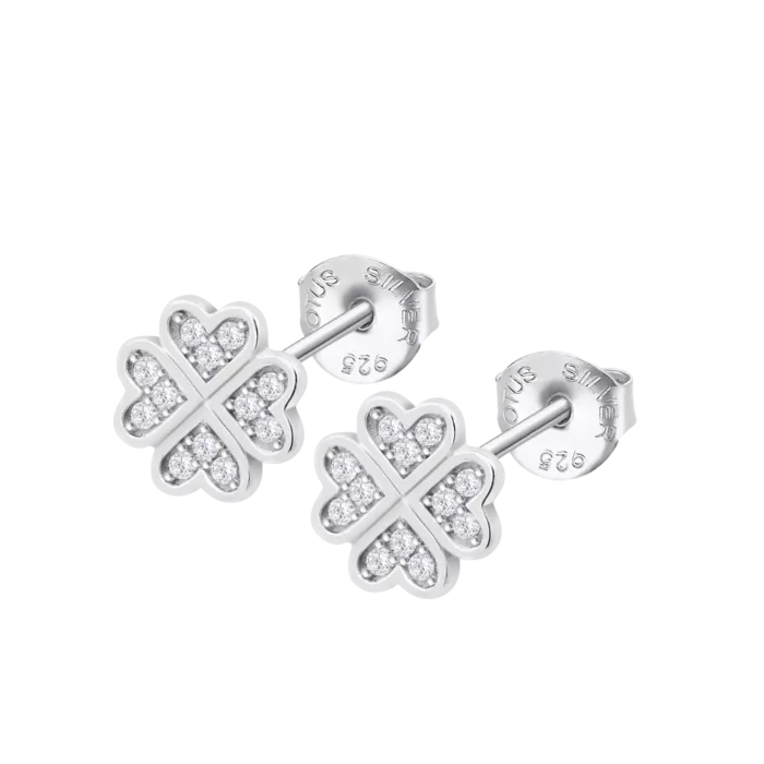 Pendientes Lotus Silver LP3052‑4/1 Pure Essential — Plata 925 con circonitas para mujer