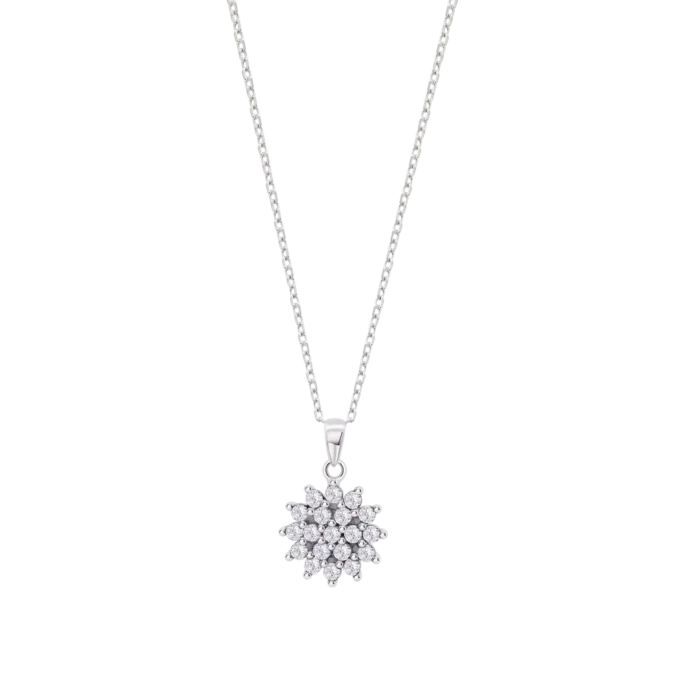 Collar Lotus Silver LP3081-1/1 Pure Essential – Plata 925 con Circonitas