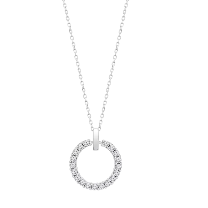 Collar Lotus Silver Pure Essential LP3100-1/1 – Plata de ley 925 minimalista