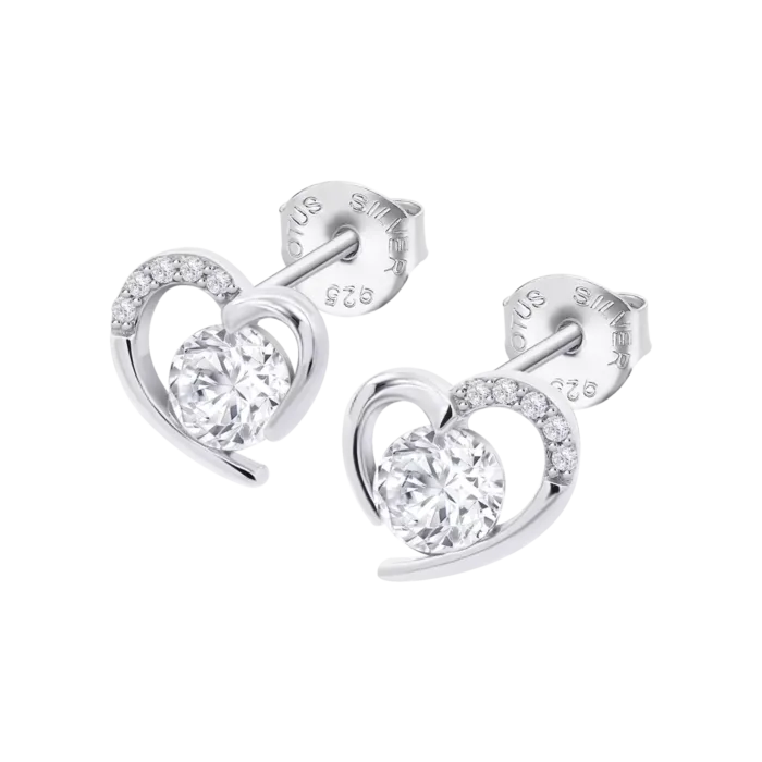 Pendientes Lotus Silver Pure Essential LP3106‑4/1 | Plata 925 Mujer con Circonita