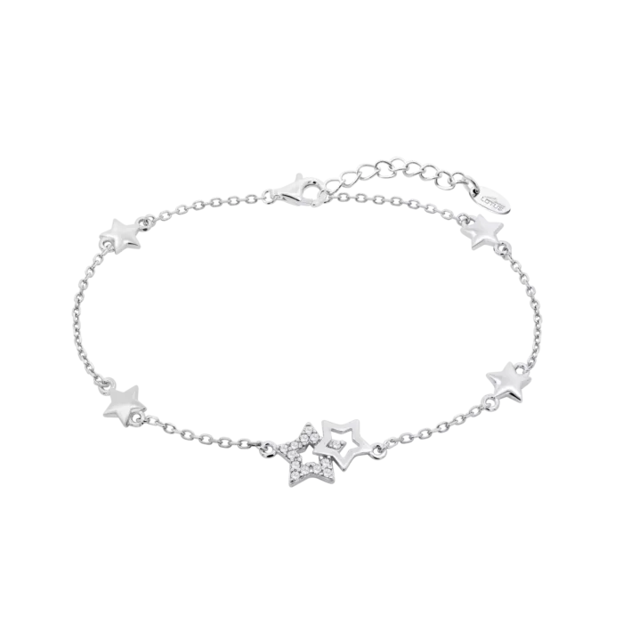 Pulsera Lotus Silver Trendy LP3177-2/1 | Pulsera de Plata 925 con Eslabones