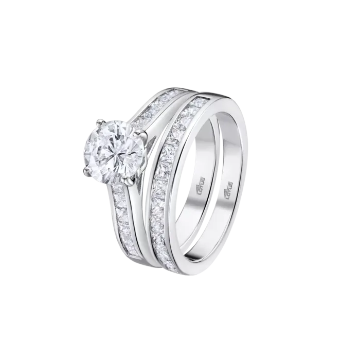 Anillo Lotus Silver LP3554‑3/112 Pure Essential – Plata 925 con Circonitas Blancas
