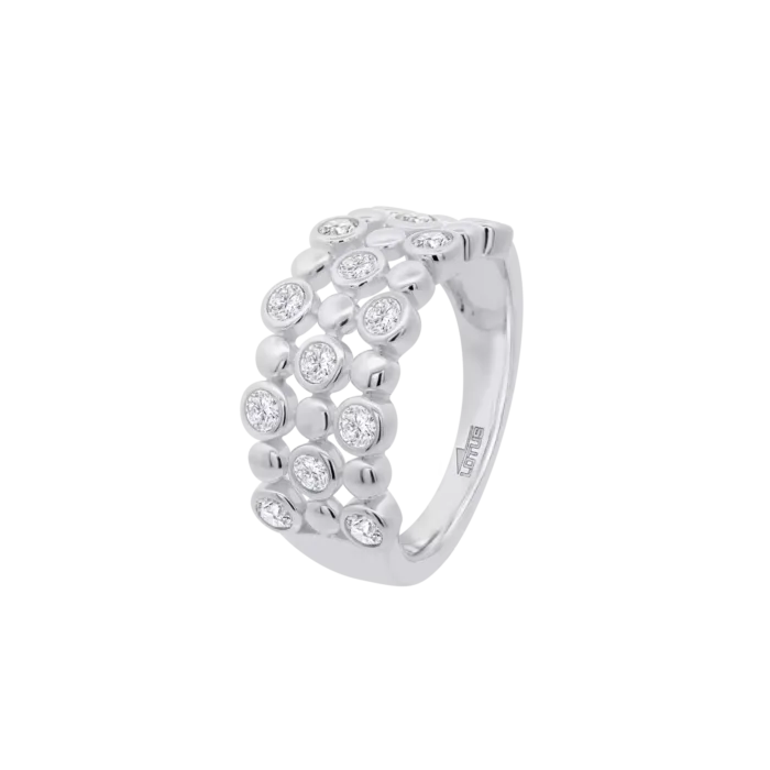 Anillo Lotus Silver LP3879-3 Glam Plata 925 con Circonita – Mujer