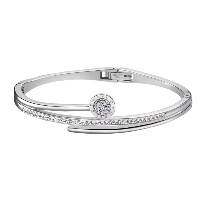Pulsera Lotus Style Bliss LS1843-2/4 en Acero Inoxidable con Circonitas – Elegancia Resplandeciente