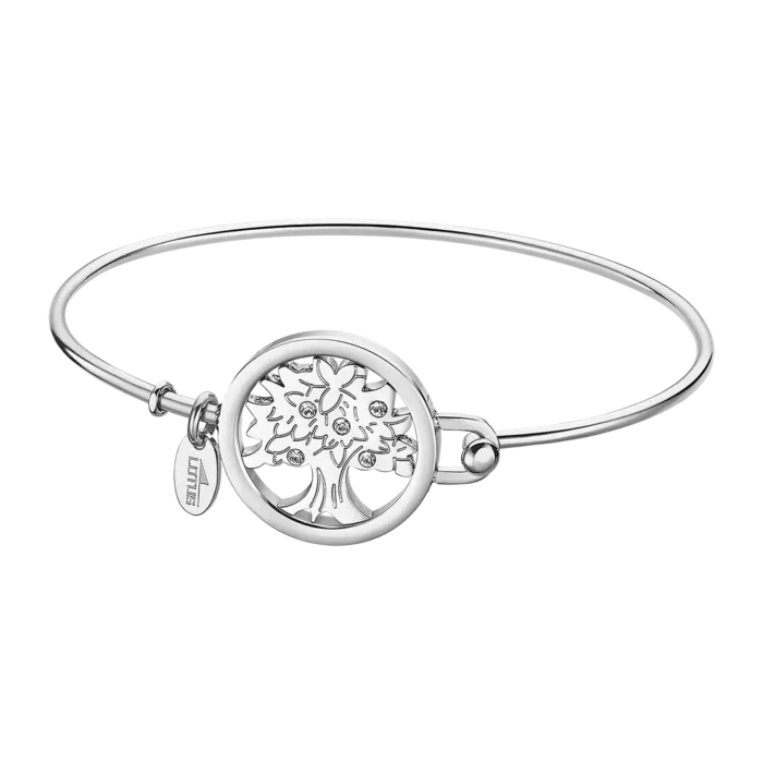 Pulsera Lotus Style Millennial LS2014-2/3 Acero Inoxidable para Mujer – Diseño Árbol de la Vida