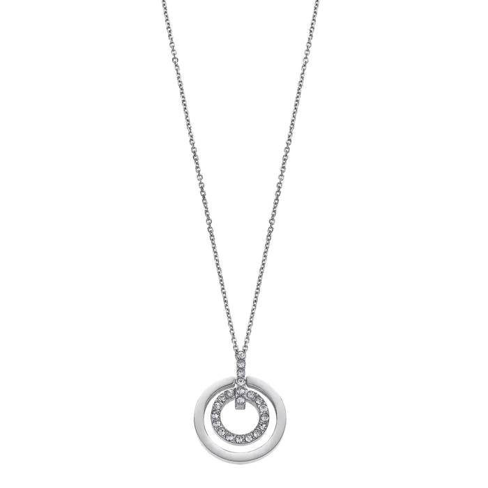 COLLAR LOTUS STYLE LS1868-1/1 ACERO, MUJER