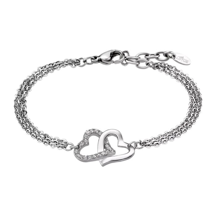 PULSERA CORAZÓN LOTUS STYLE LS1912-2/1 ACERO INOXIDABLE 316L, MUJER