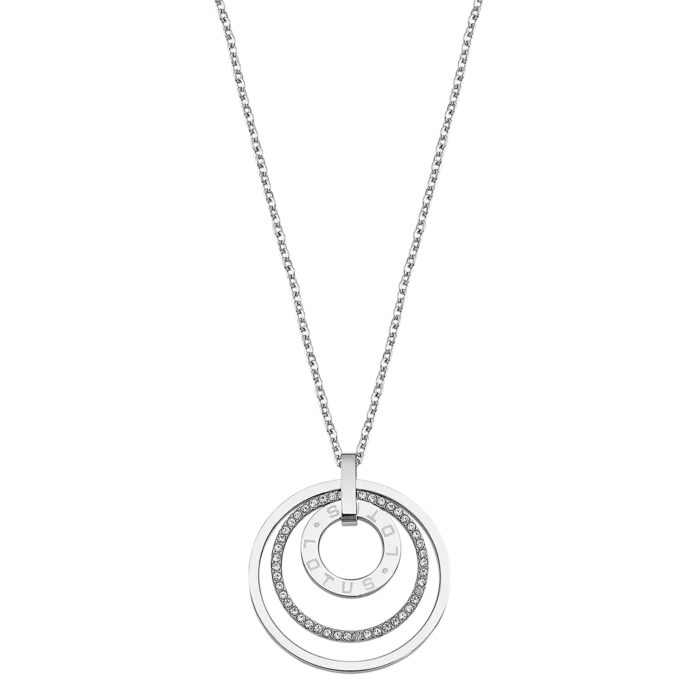 COLLAR LOTUS STYLE URBAN WOMAN LS2091-1/1 ACERO, MUJER