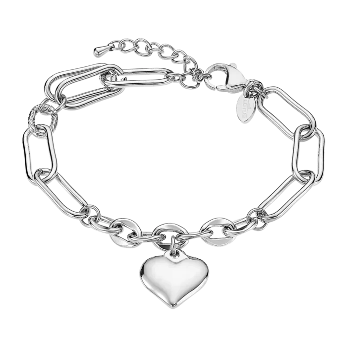 PULSERA CORAZÓN LOTUS STYLE WOMAN'S HEART LS2334-2/1 ACERO INOXIDABLE 316L, MUJER