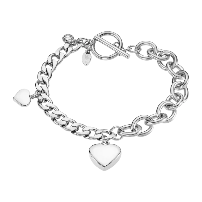 PULSERA CORAZÓN LOTUS STYLE WOMAN'S HEART LS2335-2/1 ACERO INOXIDABLE 316L, MUJER
