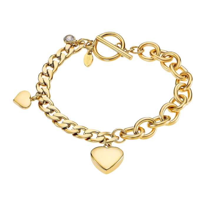 PULSERA CORAZÓN LOTUS STYLE WOMAN'S HEART LS2335-2/2 ACERO INOXIDABLE 316L, MUJER