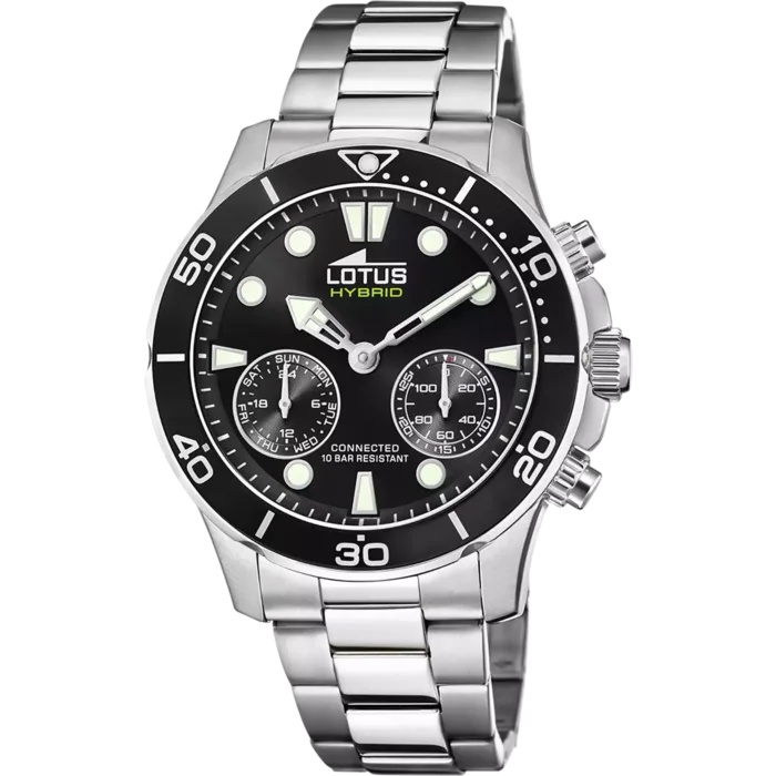 RELOJ DE HOMBRE LOTUS CONNECTED CON ESFERA NEGRA 18800/2