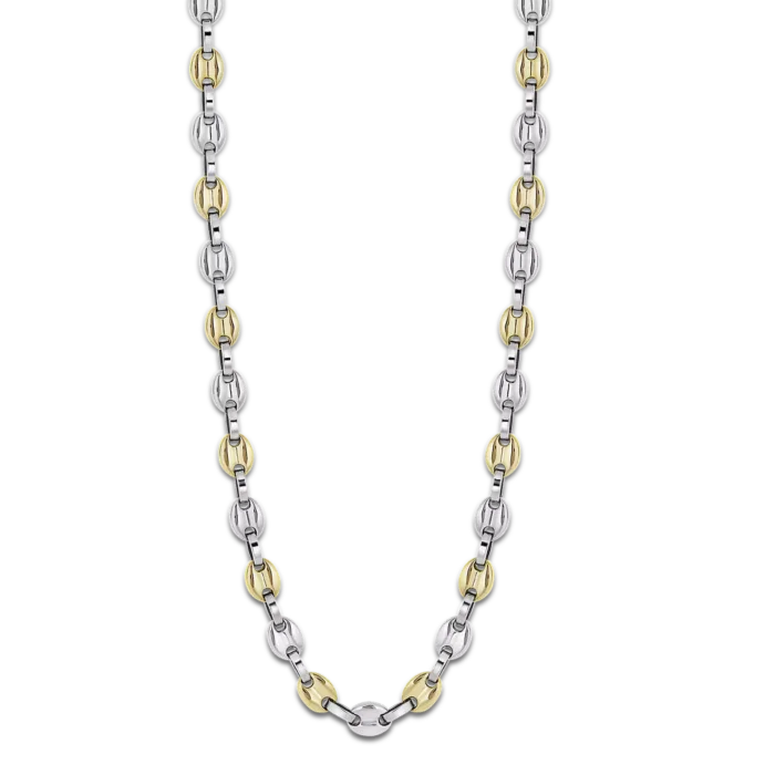 COLLAR LOTUS STYLE URBAN WOMAN LS2124-1/2 ACERO, MUJER