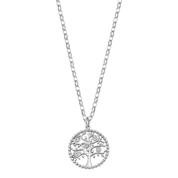 COLLAR ÁRBOL DE VIDA LOTUS STYLE LS2194-1/1 ACERO, MUJER