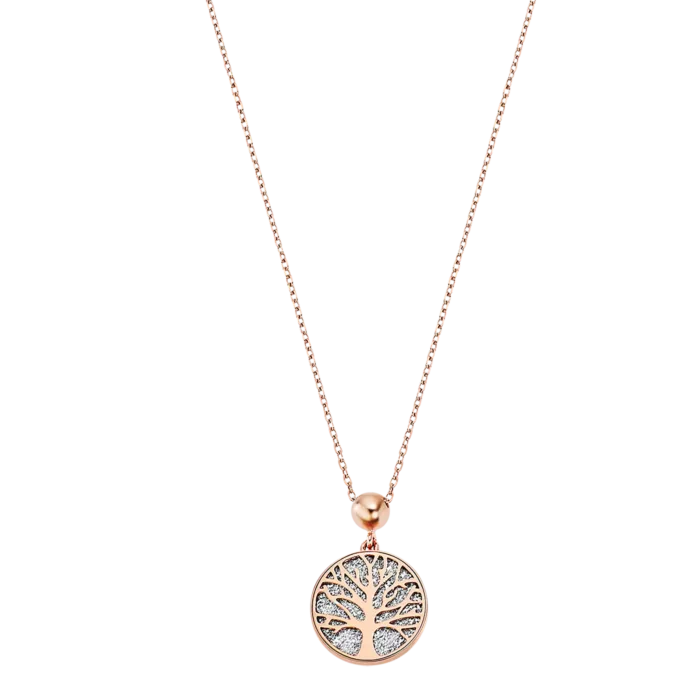 COLLAR ÁRBOL DE VIDA LOTUS STYLE LS2225-1/2 ACERO, MUJER