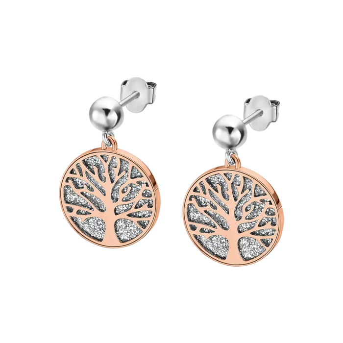 PENDIENTES LOTUS STYLE LS2225-4/2 ACERO, MUJER