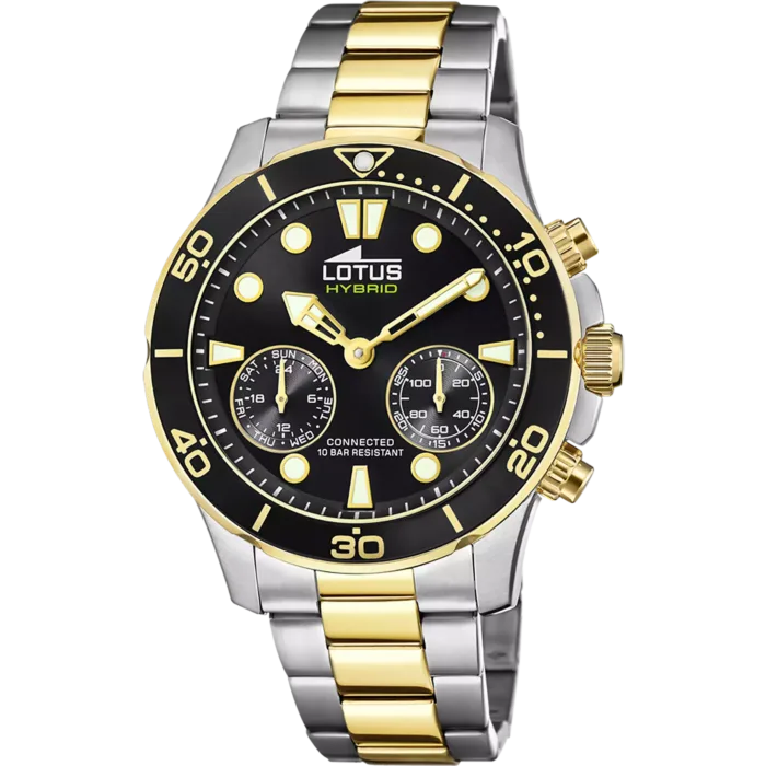RELOJ DE HOMBRE LOTUS CONNECTED CON ESFERA NEGRA 18801/2