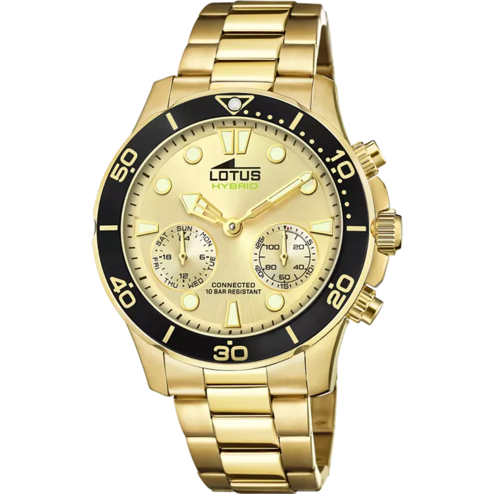 RELOJ DE HOMBRE LOTUS CONNECTED CON ESFERA BEIGE 18802/1