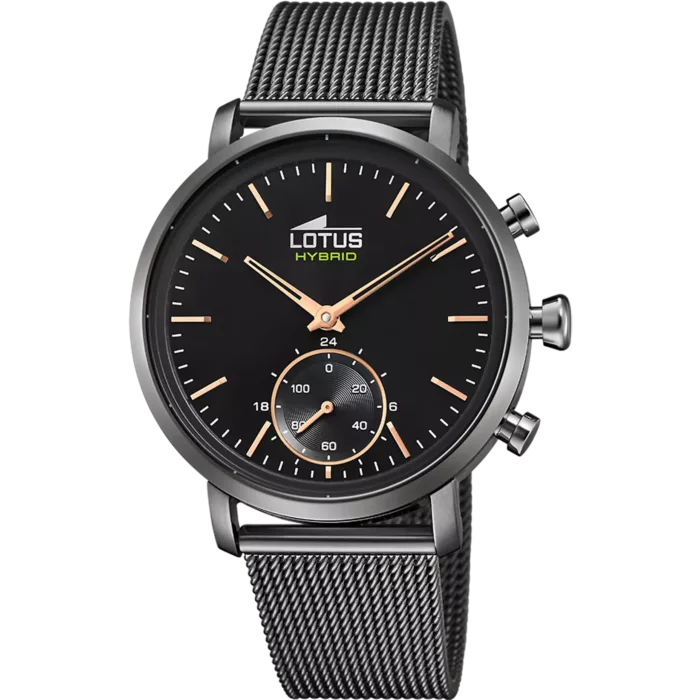 RELOJ DE HOMBRE LOTUS CONNECTED CON ESFERA NEGRA 18806/1