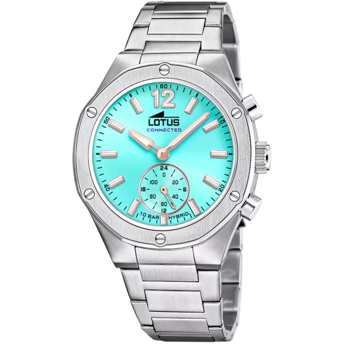 RELOJ LOTUS CONNECTED 18971/4 AZUL CORREA DE ACERO INOXIDABLE, MUJER