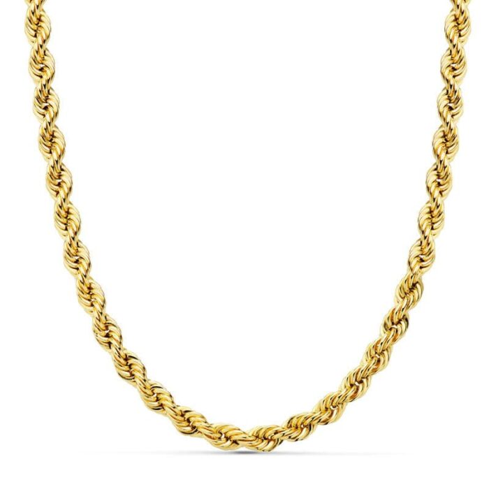 18K CORDON ORO AMARILLO SALOMONICO LIGERO. ANCHO: 4,8 MM. LARGO: 50CM